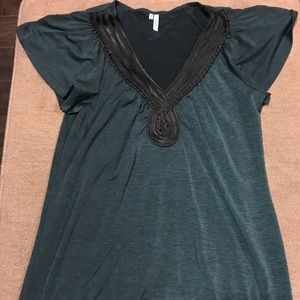 Maurices studio y short sleeve top